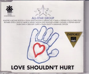 ALL-STAR GROUP - LOVE SHOULDN'T HURT 1998 CD Single (GERMANY) incl. INSTRUMENTAL - Picture 1 of 2