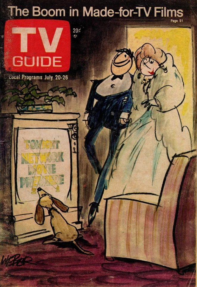 1974 TV Guide 20 июля - Hagaman NY; Betty White; Close caption; Mr. Rolls Royce - Изображение 1 из 1