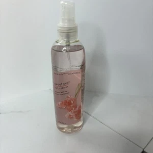 Bath & Body Works Pleasures Sweet Pea Body Splash Mist Spray 8oz 236ml ~ NEW HTF - Picture 1 of 2