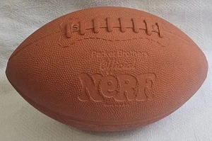 Vintage 1977 Official Parker Brothers Nerf Football Orange Authentic Original - Picture 1 of 18
