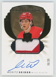 2021-22 Upper Deck The Cup RC The NHL Collection Patch Auto Moritz Seider 16/35 - Bild 1 von 4