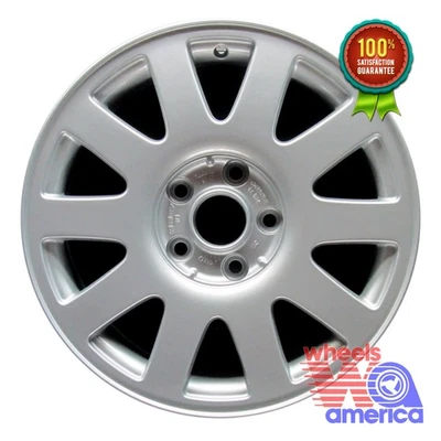 Wheel Rim Audi A4 A6 16 1998-2001 4A0601025PZ17 Painted OEM Factory OE 58863 - Image 1 of 4