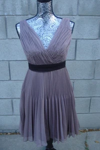 BCBG (Max and Cleo) V Neck Dress - Size 4 -NWT - Picture 1 of 10