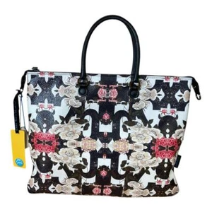 GABS BORSA SHOPPER Trasformab PELLE bauletto sacca zaino 587 - FIORI G3 PLUS L - Imagen 1 de 5