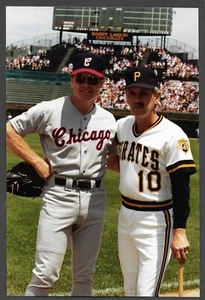 1990 ASG Jim Leyland & Jeff Torborg UNSIGNIERT 4 x 6 ORIGINAL SCHNAPPSCHUSS FOTO #4 - Bild 1 von 1