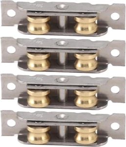 Sliding Patio Door Rollers, 4 Pack Heavy Duty Sliding Door Tandem Roller Assembl - Picture 1 of 12