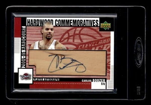 2004-05 Upper Deck Hardcourt #HC-BO Carlos Boozer Hardwood Commemoratives - Picture 1 of 2