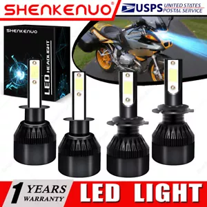 Para BMW R1100S 1998-2005 - 4x Faros LED H1+H7 Bombillas Alto Bajo 8000K C9L - Imagen 1 de 12