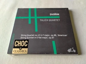 DVORAK String Quartet No. 12 'American'/Quintet Talich Quartet Zigmund sealed CD - Bild 1 von 2