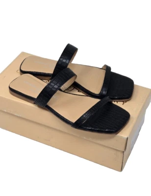 Chinese Laundry Deana Black Croco Leather size 6M - Image 1 of 4