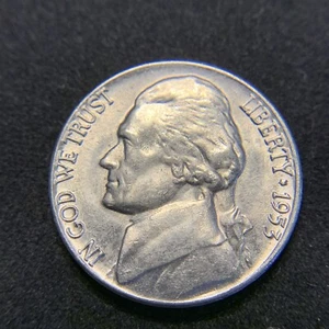 Proof-like-1953 “D” US 5c Five Cent Jefferson Nickel! - Picture 1 of 6