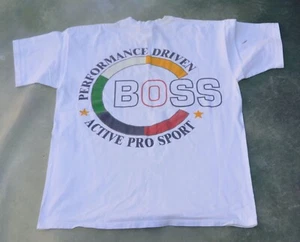Vintage BOSS Active Pro Sport Men's T-Shirt Size M___MADE IN USA. - Picture 1 of 7