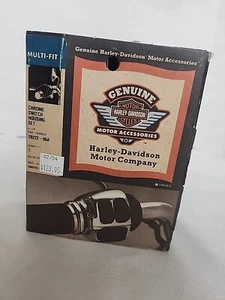 harley davidson chrome switch housing 1996 And Later Dyna Glide And Flhr Models - Picture 1 of 13
