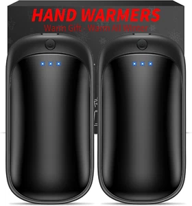 2 Pack Hand Warmers Rechargeable Portable Electric Hand Warmers Reusable USB 2 - Picture 1 of 11