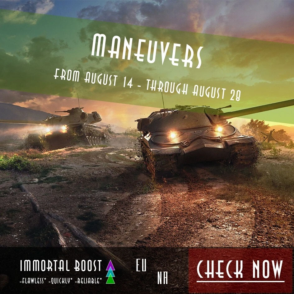Maneuvers | Autumn Event | World of Tanks | ONLY EU - Image 1 of 1
