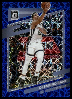 2021-22 Donruss Optic #50 Desmond Bane Blue Velocity Memphis Grizzlies - Image 1 of 2