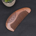 Static Comb Wooden Massage Hair Brush Fine Tooth Hair Comb Wood Hair Brush
