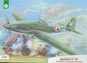 1/72 Korean War Attacker : Ilyushin Il-10 [4x Options] #72038  : FLY - Picture 1 of 8