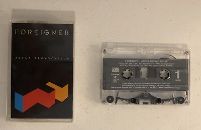 Agent Provocateur by Foreigner (Cassette, 1984, Atlantic) - Image 1 of 3