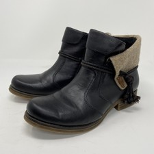 rieker womens black shoes