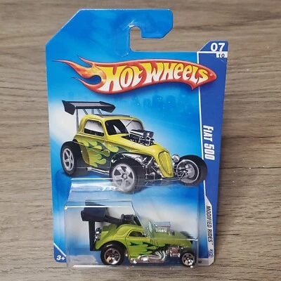 Hot Wheels Green Fiat 500 Modified Rides '09 07 de 10 - Imagem 1 de 4