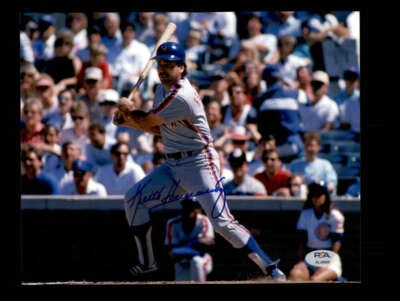 Foto autógrafa firmada por Keith Hernandez PSA ADN 8x10 Mets Foto 1 de 2