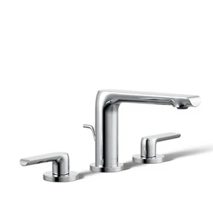 KOHLER K-97352-4-CP AVID™ Widespread Faucet, Lever - Picture 1 of 7