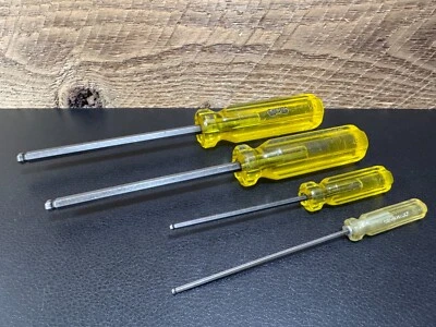 Chesco Bondhus USA Hex Ball End Driver Set, 4pc - 5/64", 7/64", 7/32", 1/4" - Image 1 of 4