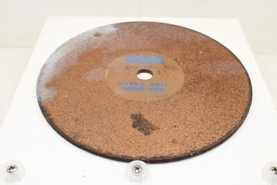 Craftsman 9 30001 8" Karbo-Grit Arenas Formas Cortes Abrasivo Lijado Rueda Disco Foto 1 de 4