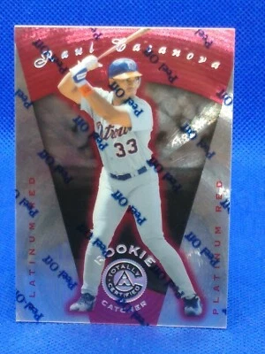 1997 Pinnacle Totally Certified Platinum Red /3999 Raul Casanova #122 - Image 1 of 2