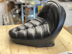 Lepera Rigid Hardtail Chopper Seat L304 300 series Tuck Roll Vtg look Old Skool! - Picture 1 of 9
