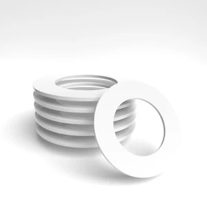 MATT WHITE DOWNLIGHT SPOTLIGHT SURROUND RING BUY 1/ 1 30% OFF BEZEL CONVERTER - Picture 1 of 2