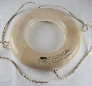 Vintage Jim-Buoy GWX-20 20 Zoll Rettungsring Boje US Küstenwache Maritim Dekor - Bild 1 von 4