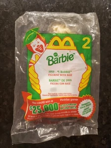 Classic 1959 Barbie: #1 Barbie #2 - 1999 McDonalds Happy Meal Spielzeug - Bild 1 von 2