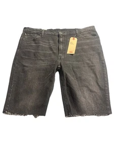 Pantaloncini jeans Levi's 511 uomo taglia 42 slim fit denim nero invecchiato - Foto 1 di 5