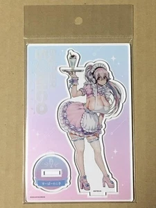 Figura Coleccionable Super Sonico Acrílico Soporte Camarera Ver Anime 150mm - Imagen 1 de 2