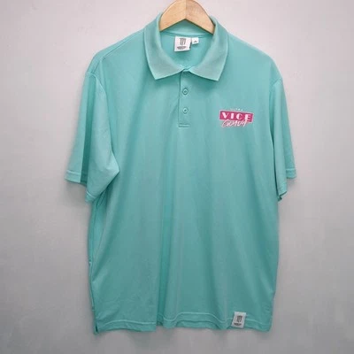 Monster Energy Mint Green Ultra Guava Performance Polo Men's Size XL - Image 1 of 4