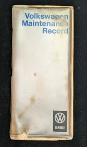 Volkswagen Type 3 Maintenance Record original 1970 Karmann Ghia - Picture 1 of 13