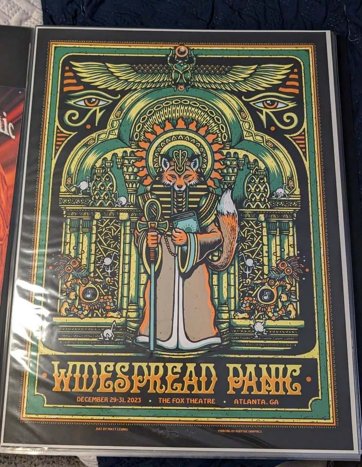 Pánico generalizado Año Nuevo 2023 Matt Leunig firmado y numerado AP Foto 1 de 1