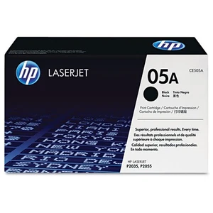 HP Inc. HP 05A (CE505A) Black Original LaserJet Toner Cartridge - Bild 1 von 8