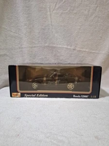 Maisto 1:18 Honda S2000 Black Special Edition NIB - Picture 1 of 5