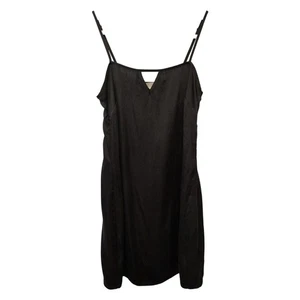 Fleur du Mal Silk Mini Sleep Slip Dress Black Size XS Lingerie Femme Luxe - Picture 1 of 7