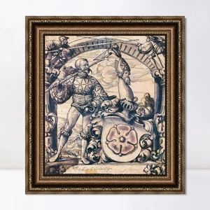Framed Canvas Art Giclee Print Series#003 by Hans Holbein the Younger Home Decor - Picture 1 of 11
