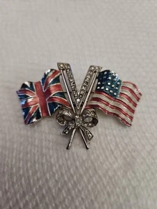 WWII V For Victory Sweetheart Anstecknadel Brosche - Bild 1 von 5