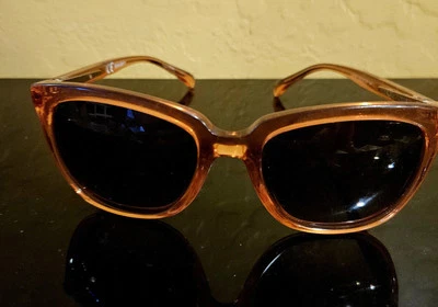 Gafas de sol J Crew para mujer tono dorado ovaladas grises rosa melocotón JG0434S Foto 1 de 4