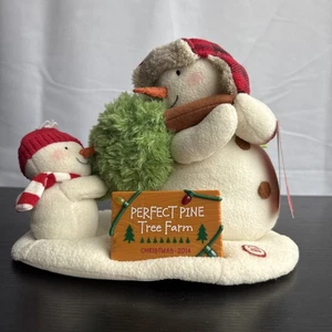 Hallmark Jingle Pals Perfect Pine Tree Farm Plush Animated Snowmen 2014 With Tag - Picture 1 of 14