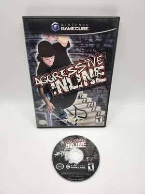 Aggressive Inline (Nintendo GameCube 2002) CIB Tested Mint Rare Retro GC -Manual - Image 1 of 4