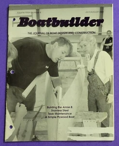 Boatbuilder Journal of Boat Design & Construction (July August 2003) Booklet - Imagen 1 de 13