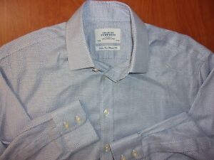 Charles Tyrwhitt London Non-Iron Cotton Classic Fit Dress Shirt 16-33 ~NEW~