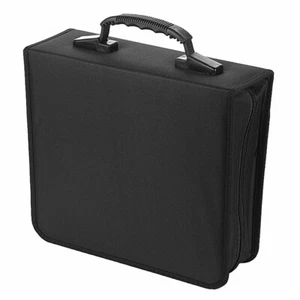 Portable Album Disc Storage Case Large Capacity Oxford Cloth CD DVD Wallet Bag - Afbeelding 1 van 18